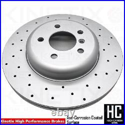 FOR BMW 740Ld 740Li F01 F02 F03 F04 M SPORT DRILLED FRONT REAR BRAKE DISCS FR/RR