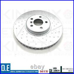 FOR BMW 740Li G11 G12 M SPORT FRONT REAR BRAKE DISCS TEXTAR PADS WIRE SENSORS