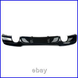 FOR BMW E90 E91 335i 3 SERIES M SPORT REAR DIFFUSER SPLITTER MP STYLE GLOSS BLK