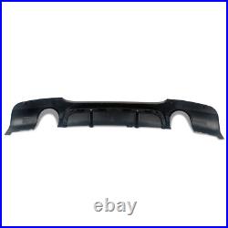 FOR BMW E90 E91 335i 3 SERIES M SPORT REAR DIFFUSER SPLITTER MP STYLE GLOSS BLK