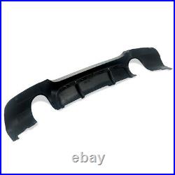 FOR BMW E90 E91 335i 3 SERIES M SPORT REAR DIFFUSER SPLITTER MP STYLE GLOSS BLK