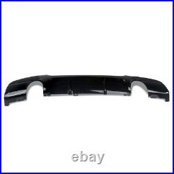 FOR BMW E90 E91 335i 3 SERIES M SPORT REAR DIFFUSER SPLITTER MP STYLE GLOSS BLK