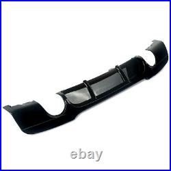 FOR BMW E90 E91 335i 3 SERIES M SPORT REAR DIFFUSER SPLITTER MP STYLE GLOSS BLK