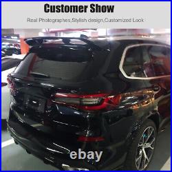 Fit For BMW X5 G05 Sport 2019-20 Rear Roof Spoiler Window Top Wing Glossy Black