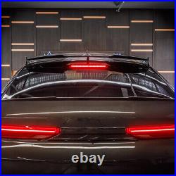 Fit For BMW X6 G06 F96 M Sport 2019+Glossy Black Car Rear Roof Lip Spoiler Wing