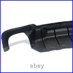 Fits 2010-16 BMW 5 Series F10 F11 M Sport Carbon Look Quad Exhaust Rear Diffuser Fits 2010-16 BMW 5 Series F10 F11 M Sport Carbon Look Quad Exhaust Rear Diffuser