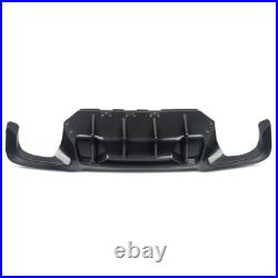 Fits 2010-16 BMW 5 Series F10 F11 M Sport Carbon Look Quad Exhaust Rear Diffuser Fits 2010-16 BMW 5 Series F10 F11 M Sport Carbon Look Quad Exhaust Rear Diffuser