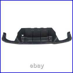 Fits 2010-16 BMW 5 Series F10 F11 M Sport Carbon Look Quad Exhaust Rear Diffuser Fits 2010-16 BMW 5 Series F10 F11 M Sport Carbon Look Quad Exhaust Rear Diffuser