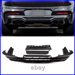 Fits BMW X4 G02 Rear Bumper Diffuser Spoiler M Sport Performance Style Gloss