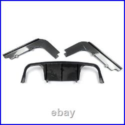 For 08-13 BMW M3 E93 E92 Coupe Sport Bumper Rear Diffuser Lip Carbon Fiber Look