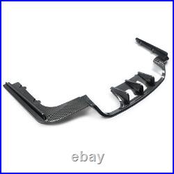 For 08-13 BMW M3 E93 E92 Coupe Sport Bumper Rear Diffuser Lip Carbon Fiber Look