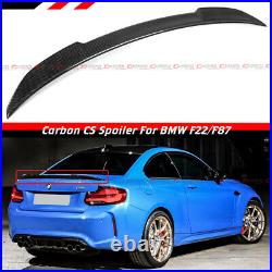 For 2014-2021 BMW F22 2 SERIES F87 M2 CS Style Carbon Fiber Rear Trunk Spoiler