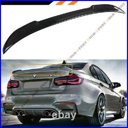 For 2015-18 BMW F80 M3 & 13-18 F30 330i 340i CS Style Carbon Fiber Trunk Spoiler