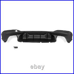 For 2017-2020 BMW G30 G31 M Sport M5 Competition Style Rear Diffuser Gloss Black