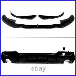 For 2020+ Bmw 4 Series G22 G23 M Sport Body Kits Front Splitter +rear Diffuser