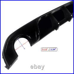 For 2021+ Bmw 4 Series G26 M Sport Grand Coupe Rear Diffuser Spoiler Gloss Black For 2021+ Bmw 4 Series G26 M Sport Grand Coupe Rear Diffuser Spoiler Gloss Black