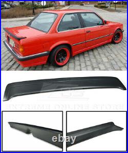 For 85-91 BMW E30 3-Series MTech 1 Style Rear Trunk Lid Wing Heck Spoiler