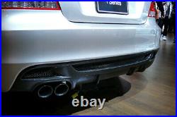 For BMW 1 Series E82 E88 M-Sport Coupe 07-13 Carbon Fiber Rear Bumper Diffuser