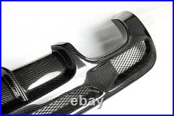 For BMW 1 Series E82 E88 M-Sport Coupe 07-13 Carbon Fiber Rear Bumper Diffuser