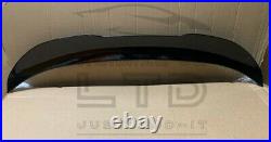 For BMW 3 SERIES F30 F80 M3 M SPORT PSM REAR BOOT SPOILER WING LIP GLOSS BLACK