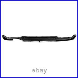 For BMW 4 series F32 F33 F36 sport gloss black performance rear bumper diffuser