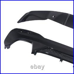 For BMW 5 Series G30 G31 17-20 M Sport Rear Bumper Diffuser MP Style Gloss Black