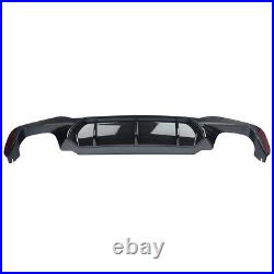 For BMW 5 Series G30 G31 M Sport 17-20 M5 Style Carbon Look Rear Bumper Diffuser