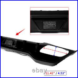 For BMW 8 Series G14 G15 M Sport Rear Diffuser With LED Light Gloss Black F1 Style