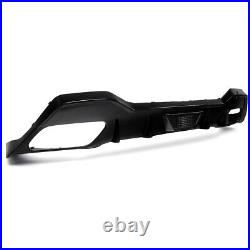 For BMW 8 Series G14 G15 M Sport Rear Diffuser With LED Light Gloss Black F1 Style