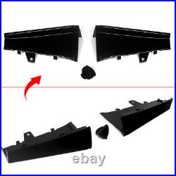 For BMW 8 Series G14 G15 M Sport Rear Diffuser With LED Light Gloss Black F1 Style