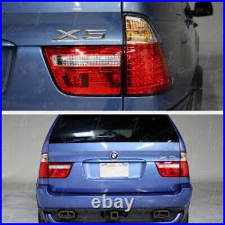 For BMW E53 X5 00-06 LED Tail Light Red Lens Clear Rear Brake Running Lamp Pair For BMW E53 X5 00-06 LED Tail Light Red Lens Clear Rear Brake Running Lamp Pair
