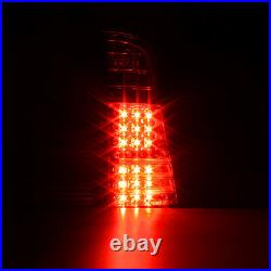 For BMW E53 X5 00-06 LED Tail Light Red Lens Clear Rear Brake Running Lamp Pair