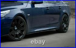For BMW E60/E61 M Sport Body Kit FULL Splitter/Addon Set 03-10