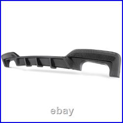 For BMW F06 F12 F13 M Sport Carbon Fiber Look Rear Bumper Diffuser Lip 2012-2018
