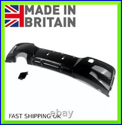 For BMW F20/21 REAR DIFFUSER M Sport 125i 125d PRE LCI (11-15) GLOSS BLACK