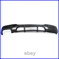 For BMW M Sport 3Series E90 E91 Carbon Look Rear Valance Diffuser Splitter 04-13