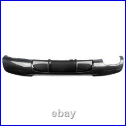 For BMW M Sport 3Series E90 E91 Carbon Look Rear Valance Diffuser Splitter 04-13