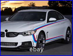For BMW PERFORMANCE M Sport VINYL STICKERS Side Back Stripe DECALS M140 M2 M3 M4