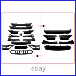 For BMW X5 E70 07-10 Non-M Package Performance Body Kit Front Rear Glossy Black