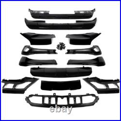 For BMW X5 E70 07-10 Non-M Package Performance Body Kit Front Rear Glossy Black