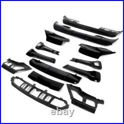 For BMW X5 E70 07-10 Non-M Package Performance Body Kit Front Rear Glossy Black