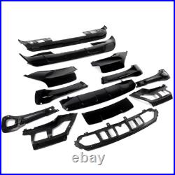 For BMW X5 E70 07-10 Non-M Package Performance Body Kit Front Rear Glossy Black