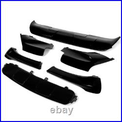 For BMW X5 E70 07-10 Non-M Package Performance Body Kit Front Rear Glossy Black