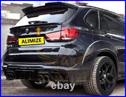 For BMW X5 X5M F15 2013 2018 M SPORT SE BLACK MID BOOT SPOILER LIP AERO STYLE