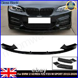 For Bmw 2 Series F22 F23 M Sport Body Kit Front Splitter Rear Diffuser 2014-2018