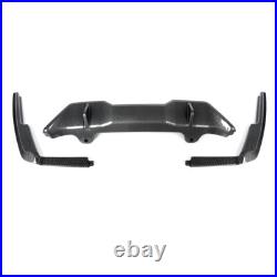 For Bmw 2 Series F44 Gran Coupe 2020+ Carbon Style Rear Bumper Diffuser M Sport