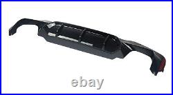 For Bmw 2017-2020 5 Series G30 Rear Bumper Diffuser M5 Style M Sport Gloss Black