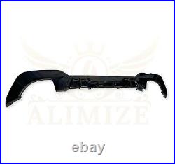 For Bmw 3 Series G20 G21 2019 M Sport 318 320 330 Rear Diffuser Lip Gloss Black