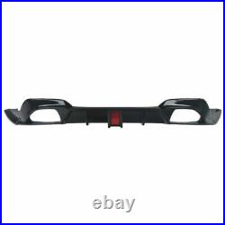 For Bmw 3 Series G20 G21 M Performance Sport Gloss Blk Rear Diffuser With Light