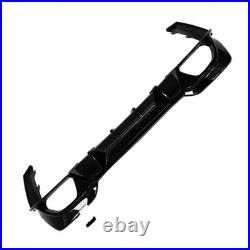For Bmw 3 Series G20 G21 M Sport 2018-21 Gloss Black Rear Quad Tip Cmst Diffuser